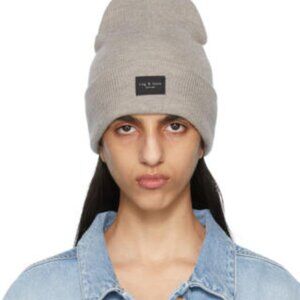 rag & bone Gray Addison Beanie